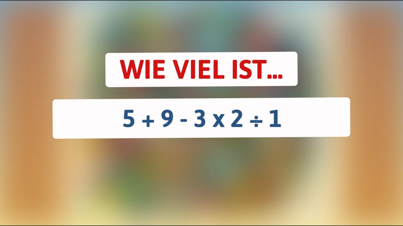 Entdecke die geheime Formel: Kannst du dieses Mathe-Rätsel lösen, das Genies verblüfft?"