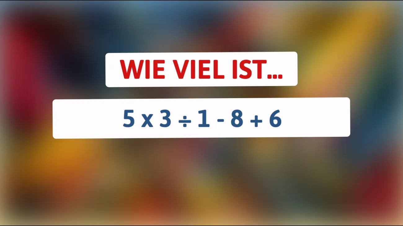 Nur für schlaue Köpfe: Kannst du dieses Zahlenrätsel lösen und beweisen, dass du ein Genie bist?"